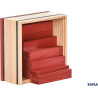 Boîte de 40 planchettes de Kapla Rouge