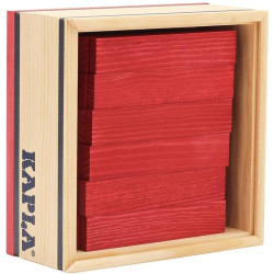 Boîte de 40 planchettes de Kapla Rouge