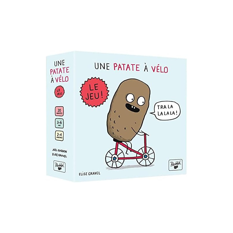 Une patate à vélo - Le Jeu - Gigamic