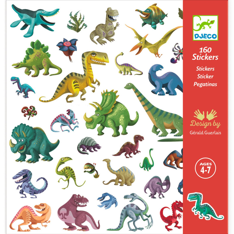 Stickers dinosaures - Djeco