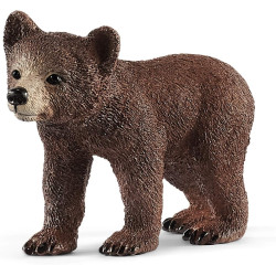 Figurines Maman grizzly avec ourson - Schleich