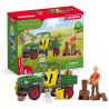 Set de figurines : Garde forestier avec véhicule - Schleich