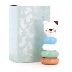 Jouet à empiler en bois - Mariette le chaton - les Boizoos - Vilac