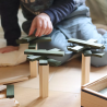 Boîte de 40 planchettes de Kapla Vertes