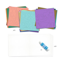 Coffret Les petits papiers - Djeco