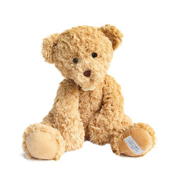 Peluche Ours beige 34 cm -...