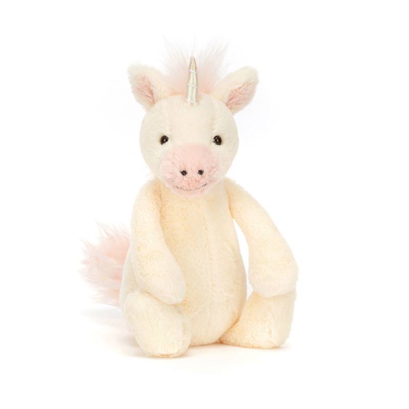 Peluche licorne bashful 18 cm - Jellycat
