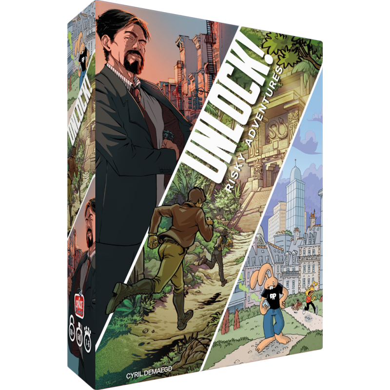 Unlock! Risky Adventures (Unlock 13) - Asmodee