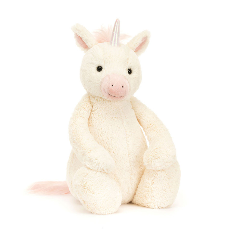 Peluche licorne bashful really big 67 cm - Jellycat