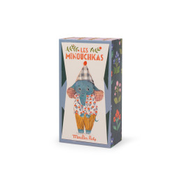 Peluche Pablo l'éléphant 25 cm - Les Minouchkas - Moulin Roty