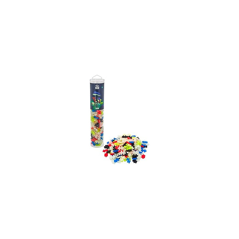 Plus Plus Tube Phosphorescent 100 pcs