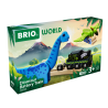 Train à piles Dinosaure - Brio