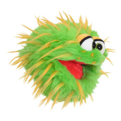 Marionnette boule pétard verte Schnösel - Edition limitée - Living Puppets