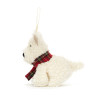 Peluche à accrocher - Munro le chien Scottie 11 cm - Jellycat