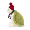 Peluche Timmy la tortue bonhomme de neige 28 cm - Jellycat