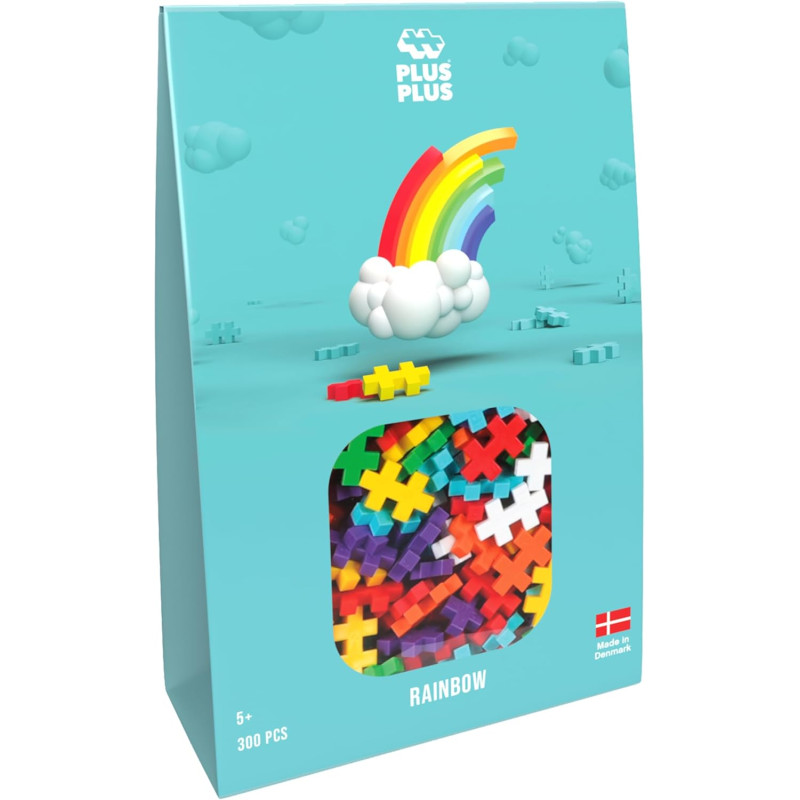 Plus-Plus Recharge Arc-en-ciel 300 Pcs