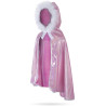 Déguisement Cape de princesse rose pailletée 4/6 Ans - Great Pretenders