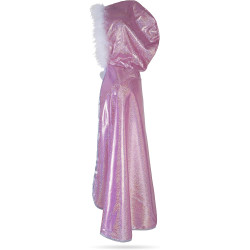 Déguisement Cape de princesse rose pailletée 4/6 Ans - Great Pretenders
