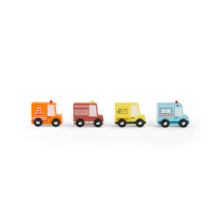 Ensemble de 4 camions...