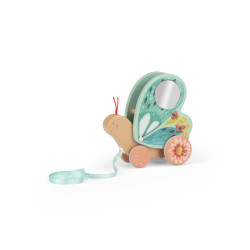 Papillon à tirer Trois petits lapins - Moulin Roty