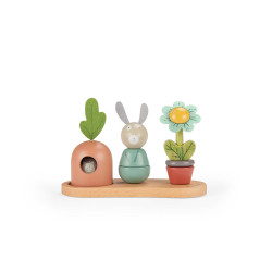 Empilable multi-activités Trois petits lapins - Moulin Roty