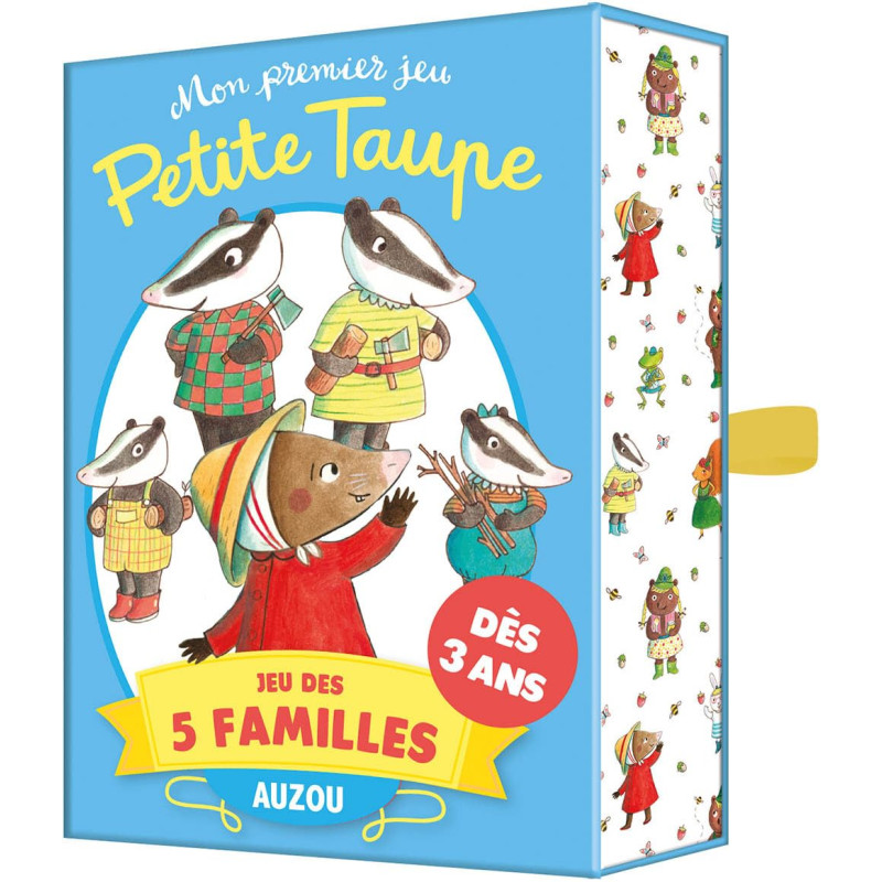 Mon premier jeu de 5 familles Petite taupe - Auzou Jeux