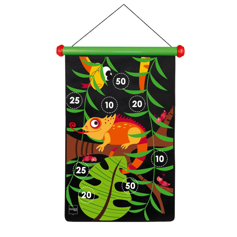 Jeu De Fléchettes Magnétiques Jungle - Scratch