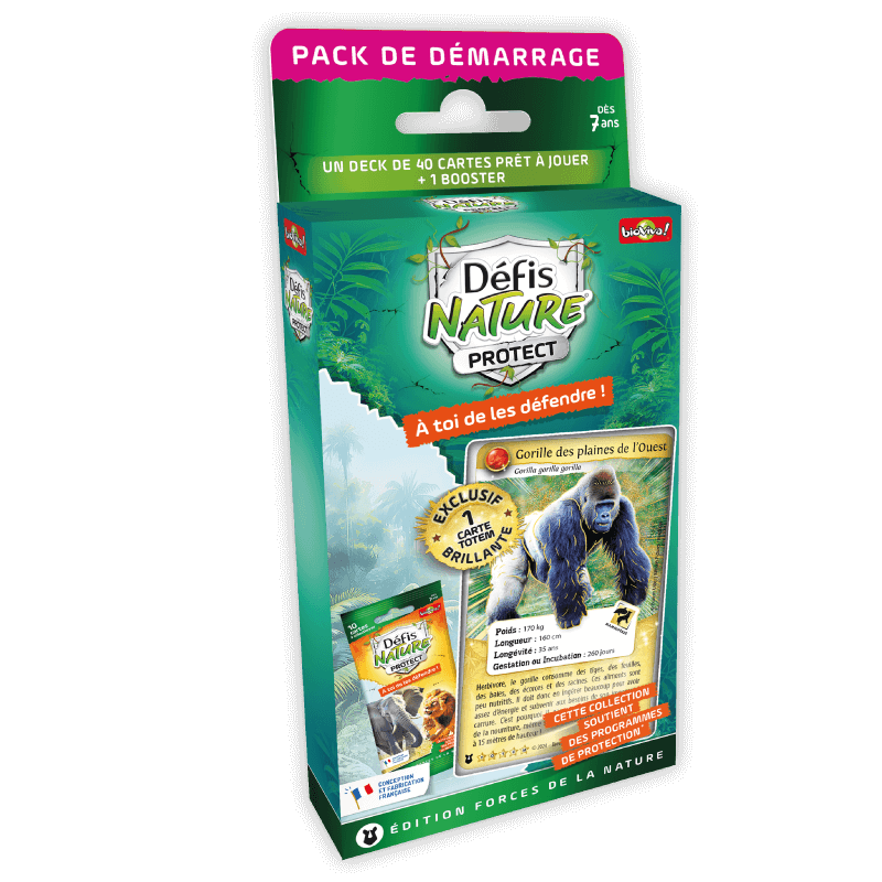 Pack De Démarrage Défis Nature Protect - Gorille - Bioviva