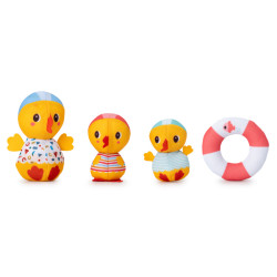 3 canards au bord de l'eau...