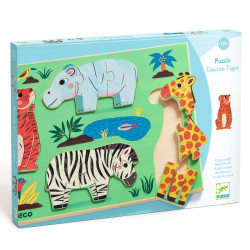 Puzzle encastrement en bois...