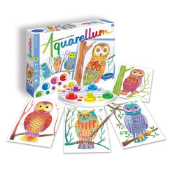 Aquarellum Junior Hiboux -...