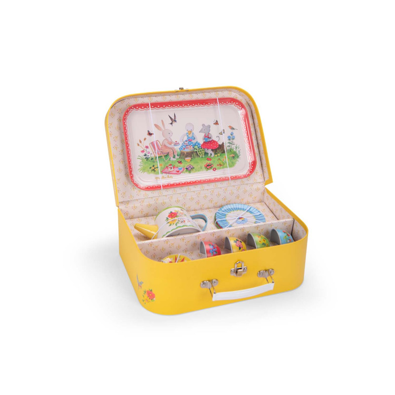 Dînette dans valise : Service à thé - La Grande Famille - Moulin Roty
