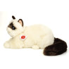 Peluche Chat Ragdoll allongé 36 cm - Hermann Teddy