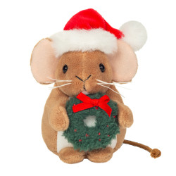 Peluche Souris de Noël avec...