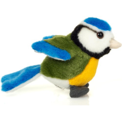 Peluche mésange bleue 12 cm...