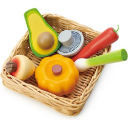 Légumes en bois Panier Du...