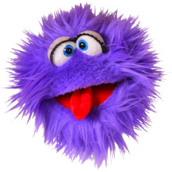 Marionnette Boule violette...