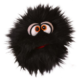 Marionnette Monstre Boule Noir - Living Puppets