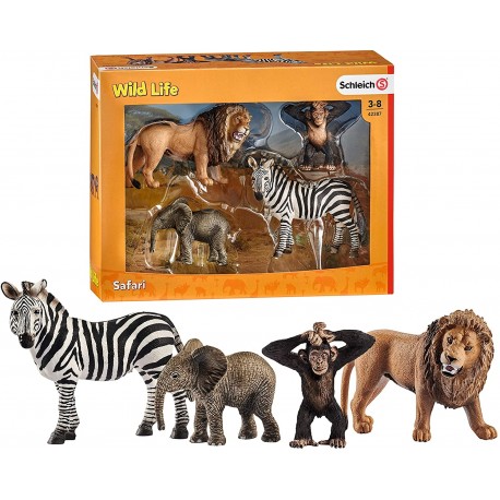 Kit de base : Animaux sauvages - Jeux et jouets Schleich - Avenue des Jeux