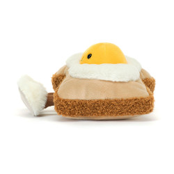 Peluche Egglantine oeuf toasté 12 cm - Jellycat