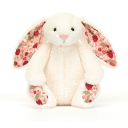Peluche lapin Blossom crème...