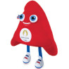 Mascotte JO Paris 2024 80 cm - Doudou et compagnie