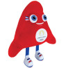 Mascotte JO Paris 2024 80 cm - Doudou et compagnie