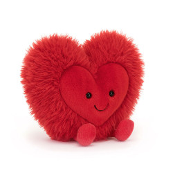 Peluche coeur Beatie 12 cm...