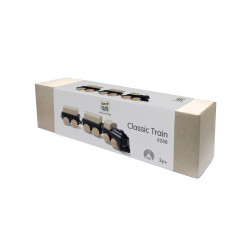Train Locomotive en bois -...