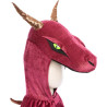 Déguisement Cape de dragon "Starry night" rouge/cuivre 5-6 - Great Pretenders