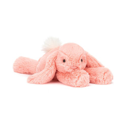 Peluche lapin rose Smudge...