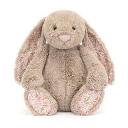 Peluche Lapin Blossom Beige...