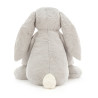 Peluche Bashful Lapin Gris Argent géant 94 cm - Jellycat