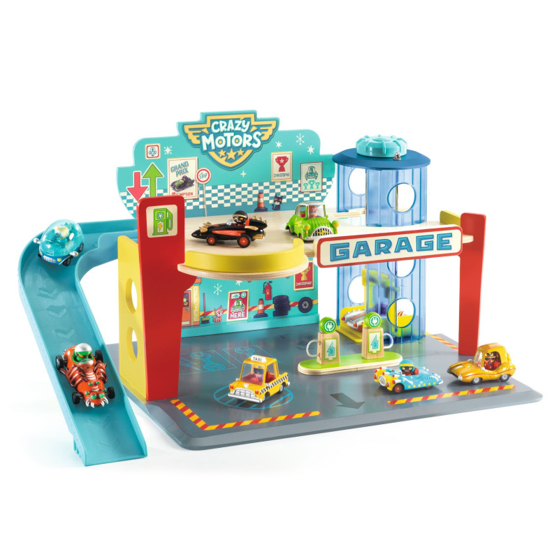 Garage Crazy Motors - Djeco